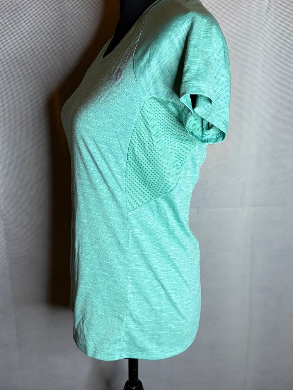 The North Face Women's Seafoam Green Ambition Short Sleeve Crew Tee - Picture 2 of 8